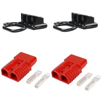 SHENG EN DI 175A 600V Truck Plug Large Current Connector With Dust Cover(SG175H-RE-U Red)