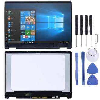 For HP Pavilion X360 14 DH 14m-DH 1001DX FHD 1920X1080 LCD Screen Digitizer Full Assembly with Frame (Black)