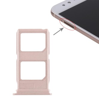 For Vivo X9 Plus 2 x SIM Card Tray (Gold)