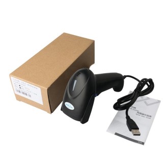 IVANCODE VS5905 One-Dimensional Wired Red Light Scanner Supermarket Express Cashier Barcode Scanner