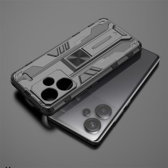 For Redmi Note 13 Pro Supersonic Armor PC Hybrid TPU Phone Case(Silver)