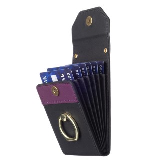 BFK04 Organ Card Bag Mobile Phone Back Sticker(Black)