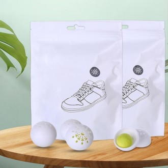 Hollow Ball-Shape Shoe Cabinet Sterilization and Deodorant Home Freshener Aromatherapy(6pcs /Bag)