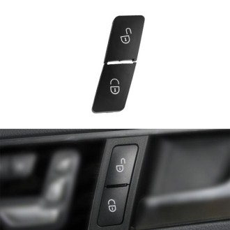 Car Right Side Door Lock Switch Buttons 2049058402 for Mercedes-Benz W204, Left Driving (Black)