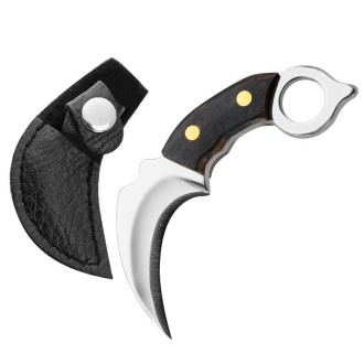 Mini Knife Keychain Portable Removal Express Pendant Accessory With Holster, Model: Small Machete