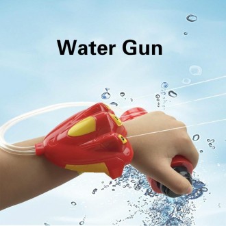 Children Outdoor Beach Water Toy Summer Wrist Spray Water Gun(Blue)