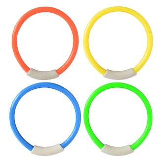 4PCS Soft Ring Diving Swimming Pool Toys Children Summer Water Toys