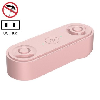 JL-215 Ultrasonic Mosquito Killer High-Power Double-Horn High-Frequency Mouse Repeller, Product specifications: US Plug(Pink)