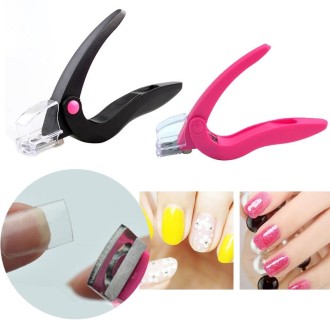 U-Shape Nail Tools Supplies Nail Clipper Dedicated Scissors Random Color Delivery