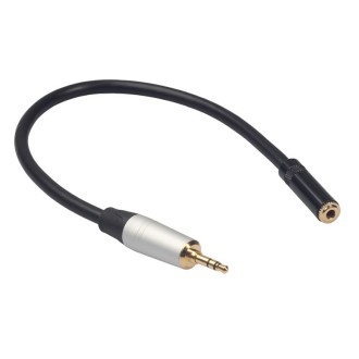 TC210MF-03 3.5mm Male to Female Audio Cable, Length: 0.3m