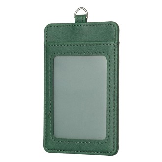 BFK15 Vertical ID Card Bag with Lanyard(Green)