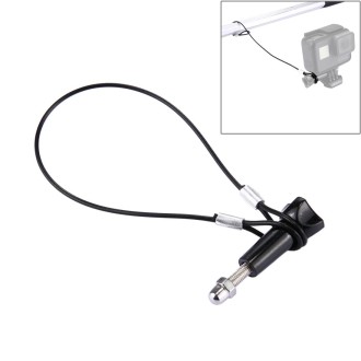 Stainless Steel Lanyard / Tether with Screw for GoPro HERO11 Black/HERO10 Black / HERO9 Black /HERO8 Black /7 /6/ 5 /5 Session /