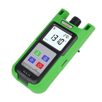 Komshine Handheld Laser Light Source Fiber Tester with LED Backlight, Model: KLS-35-PON