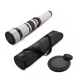 Lightdow 650-1300mm Telephoto Zoom Camera Lens T2 Astronomical Mirror Telephoto Lens for Canon Mount