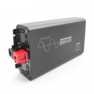 Car 1000W 12V to 220V Pure Sine Wave Power Inverter, EU Plug