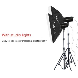 TRIOPO 2.8m Height Professional Photography Metal Lighting Stand Holder for Studio Flash Light