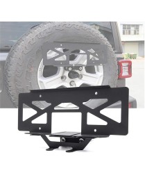 For Jeep Wrangler JL 2018-2019 Car Modified Tire License Plate Frame Mounting Bracket
