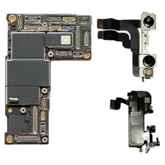 For iPhone 12 Pro Max 256GB Original Unlocked Mainboard Single SIM E-SIM US Version with Face ID