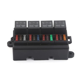 TF008-10 24V 4Pin Relay Car RV Radiography Sound Modified Electromagnetic Insurance Box