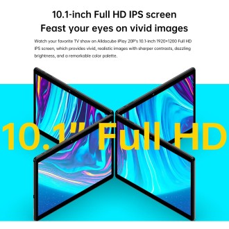 ALLDOCUBE iPlay 20P T1021P 4G Call Tablet, 10.1 inch, 6GB+128GB, Android 11 MTK Helio P60 (MT6771) Octa Core 2.0GHz, Support OTG