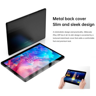 ALLDOCUBE iPlay 20P T1021P 4G Call Tablet, 10.1 inch, 6GB+128GB, Android 11 MTK Helio P60 (MT6771) Octa Core 2.0GHz, Support OTG