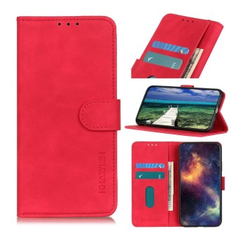 For Xiaomi Black Shark 5 Pro 5G KHAZNEH Retro Texture Horizontal Flip Leather Phone Case(Red)