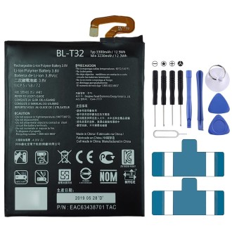 BL-T32 Li-ion Polymer Battery for LG G6 G600L G600S H870 H871 H872 H873 LS993 US997 VS988