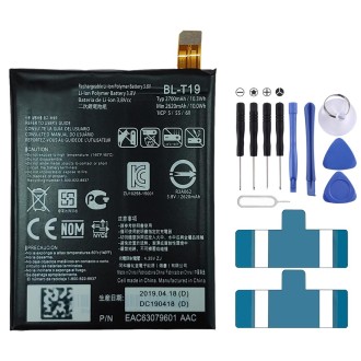 BL-T19 Li-ion Polymer Battery for LG Nexus 5X H791 H798 H790