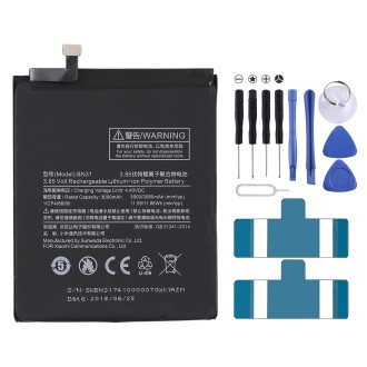 3000mAh Li-Polymer Battery BN31 for Xiaomi Mi 5X / Note 5A