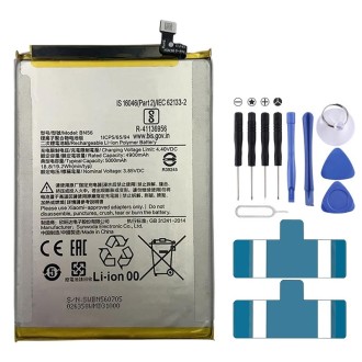 BN56 5000mAh Li-Polymer Battery Replacement For Xiaomi Redmi 9A / Redmi 9C / Redmi 9i / Redmi 9AT / Poco M2 / Poco C3