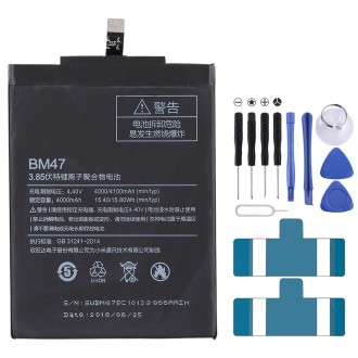 4000mAh BM47 for Xiaomi Redmi 3 Li-Polymer Battery