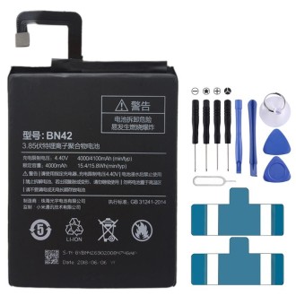 BN42 4000mAh for Xiaomi Redmi 4 Li-Polymer Battery