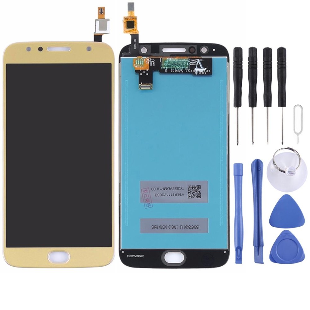 TFT LCD Screen for Motorola Moto G5S Plus with Digitizer Full Assembly (Gold)