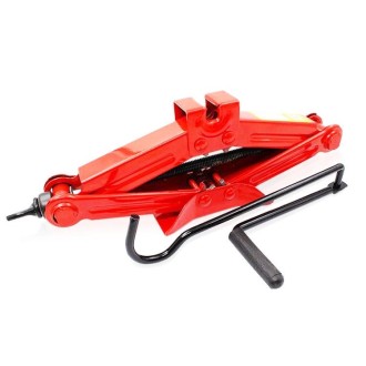 Portable Car Jack Z Type Hand Crank Tire Changing Tool(Red)