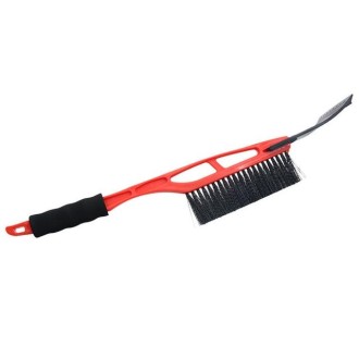 Multifunctional Car Windshield Snow Shovel Removal Brush(Red)