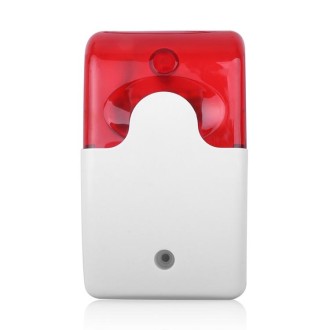 LY-103 Sound And Light Alarm Emergency Call For Help Connection Type Alarm, Specification: 12V (Red)