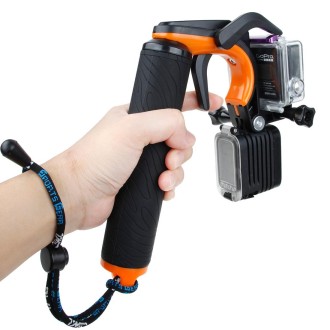 TMC HR391 Shutter Trigger Floating Hand Grip / Diving Surfing Buoyancy Stick with Adjustable Anti-lost Hand Strap for GoPro HERO