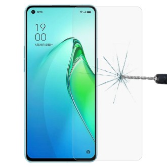 0.26mm 9H 2.5D Tempered Glass Film For OPPO Reno8 Pro