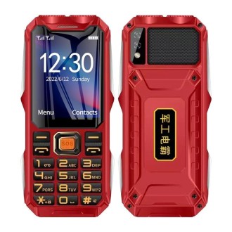 Mafam 4G Triple Proofing Elder Phone, Waterproof Shockproof Dustproof, 16800mAh Battery, 2.4 inch, 21 Keys, Bluetooth, LED Flash