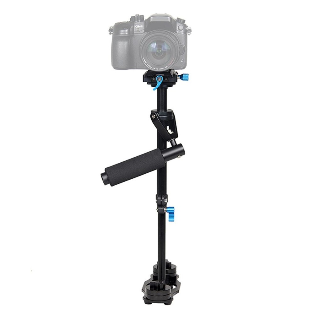 YELANGU S40L 40cm Aluminum Alloy Handheld Stabilizer for DSLR Camera DV(Black)