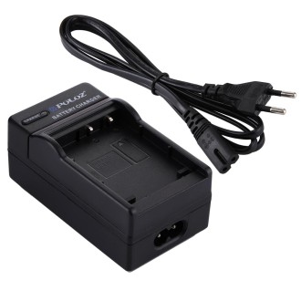 PULUZ EU Plug Battery Charger with Cable for Casio CNP130 Battery