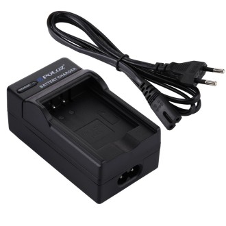 PULUZ EU Plug Battery Charger with Cable for Nikon EN-EL12 Battery