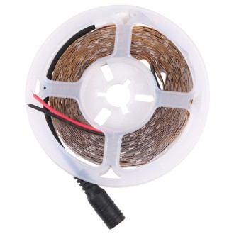 Bare Board 2835 SMD Dimmable White Light / Warm Light LED Rope Light, 60 LED/m, Length: 5m, 12V 2A 100-240V(US Plug)