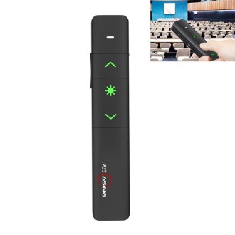 ASiNG A61 USB-C / Type-C Port 2.4GHz Wireless  Presenter PowerPoint Clicker Representation Remote Control Pointer, Control Dista