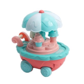 3 PCS Children Animal Press Crawling Toy Car, Random Color Delivery, Specification: Cake Car