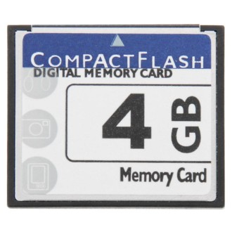 4GB Compact Flash Digital Memory Card (100% Real Capacity)