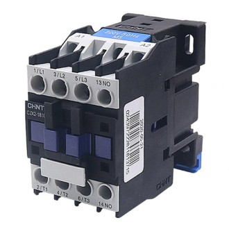 CHNT CJX2-1810 18A 220V Silver Alloy Contacts Multi-Purpose Single-Phase AC Contactor