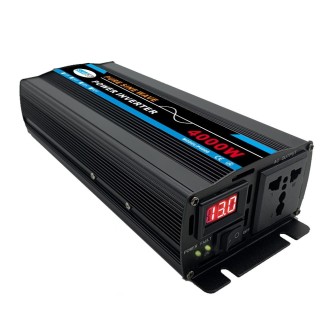 4000W (Actual 800W) 12V to 220V High Power Car Sine Wave Inverter Power Converter