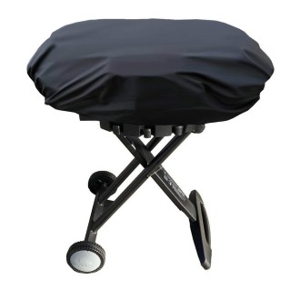 210D Portable BBQ Grill Waterproof and Dustproof Protective Cover (Black)