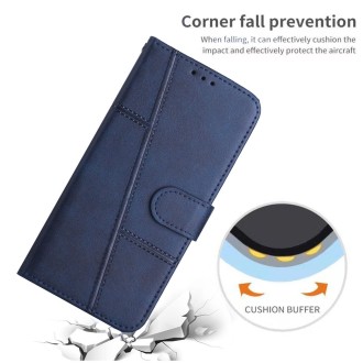 For Xiaomi 13 Ultra Stitching Calf Texture Buckle Leather Phone Case(Blue)